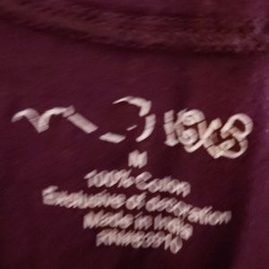 Purple peasant shirt